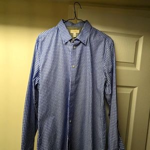 Calvin Klein Blue Striped Shirt